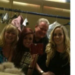 Dressing Room One - Me with Lydia Lucy, Peter Hewitt and Michelle Pentecost