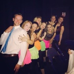 The Hewitt Old Girls - Lisa, Lauren, Sarah, Nicole, Melanie, Heather and Elena with the Host with the Most - Daniel!
