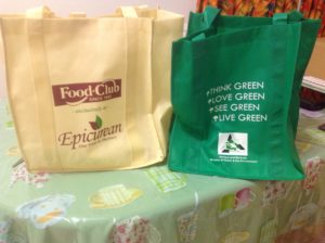 My new, FREE shopping bags.